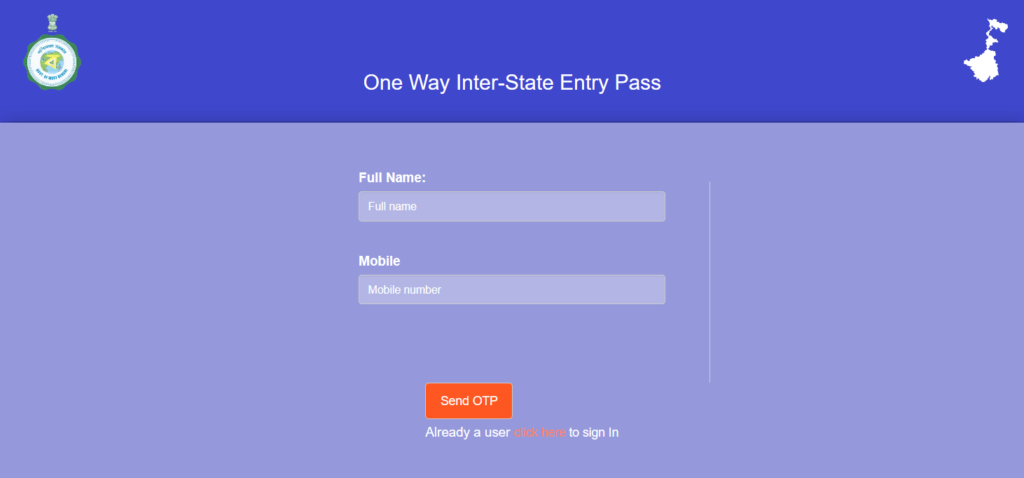 one-way-Entry-Pass-West-Bengal