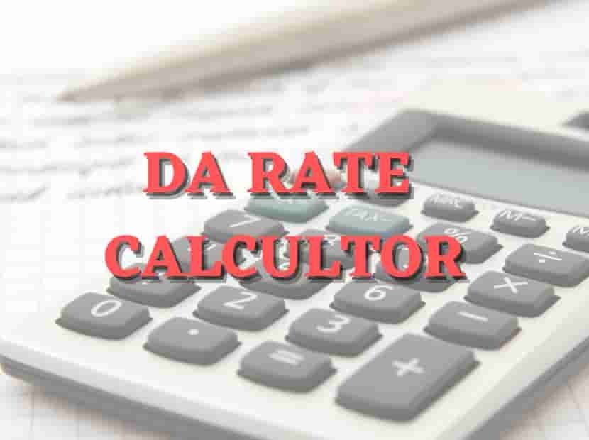 DA_Rate_Calculator_For_WB_Govt_Employee