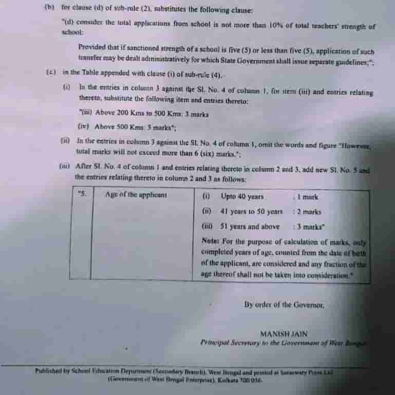 West_Bengal_Teachers_Transfer_2022_Rules