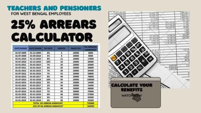 WB_DA_Arrears_Calculator_at_25%_Rate