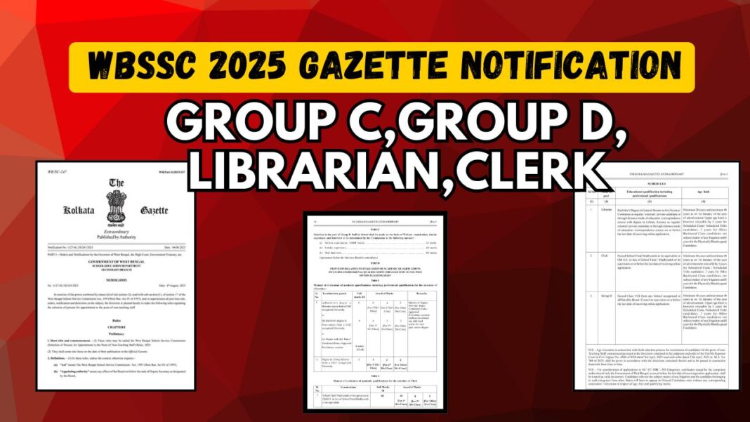 WBSSC-GROUP-C-AND-D-RECRUITMENT-2025
