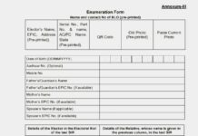 (PDF)Enumeration form West Bengal PDF download Enumeration-form-West-Bengal-PDF-download
