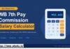 (Calculator)WB 7th Pay Commission Salary Calculator- WB Employee-Teacher Salary Estimator. WB-7th-Pay-Commission-Salary-Calculator
