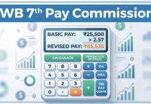 WB 7th Pay Commission-রাজ্যে গঠিত হল ৭ম বেতন কমিশন! সরকারি কর্মচারী ও পেনশনভোগীদের জন্য বড় ঘোষণা! wb-7th-pay-commission-calculator